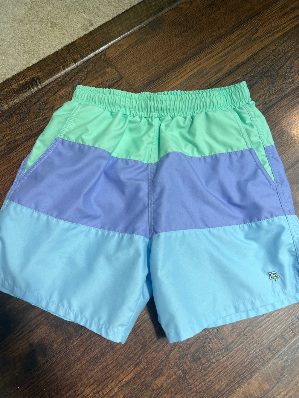 J. Bailey Colorblock Swim Trunk Board Short